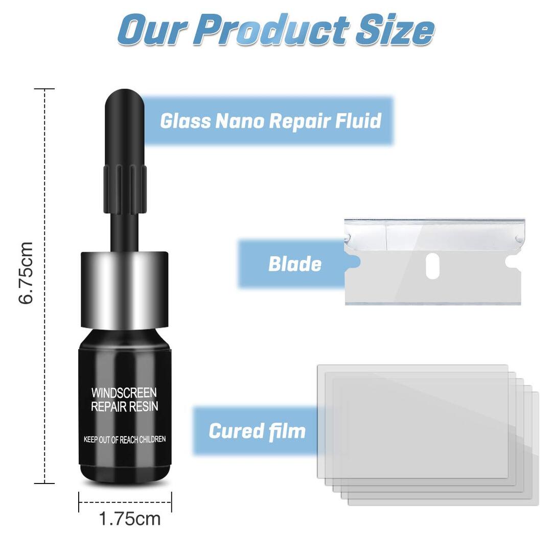New glass repair fluid (BEST BUY 2026 Limited quantity available.)