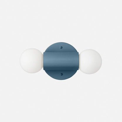 Cylinder Double Sconce