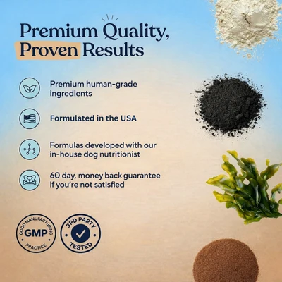 Dental Powder — Fresh Breath, Cleaner Teeth & Healthier Gums for Dogs